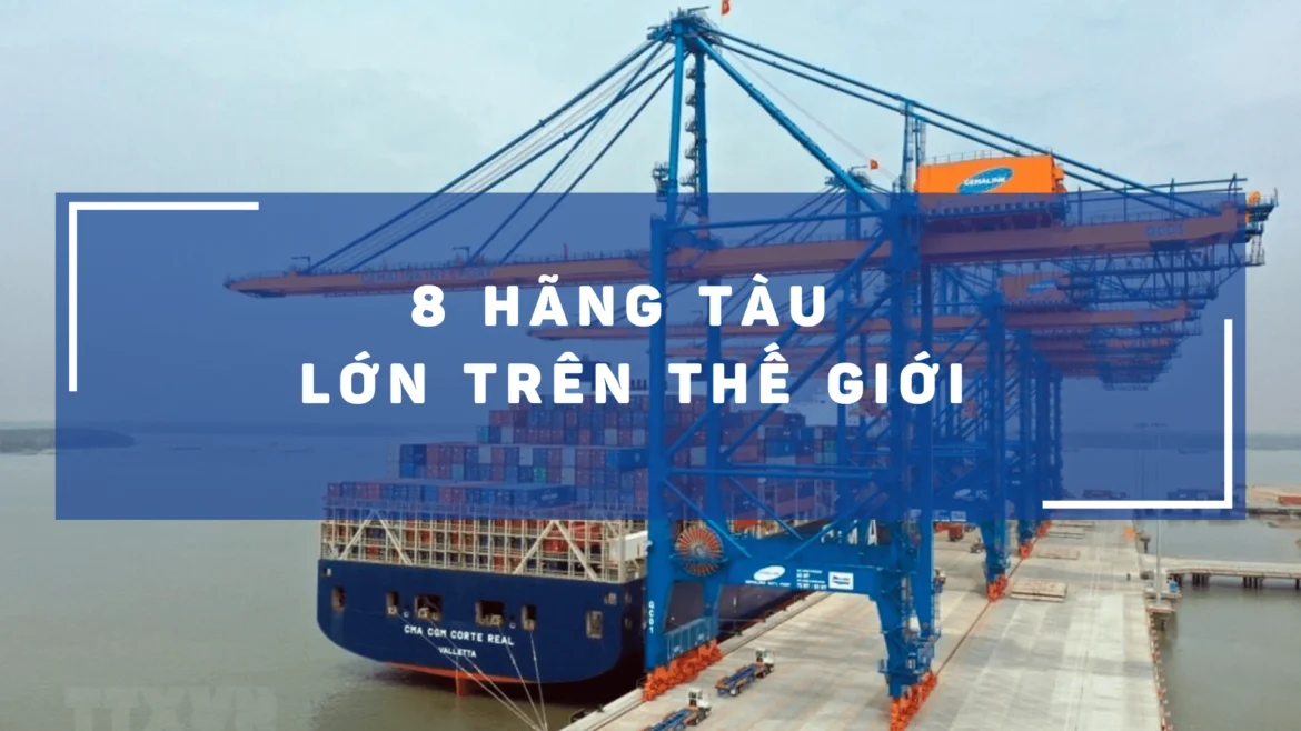 8 hãng tàu lớn trên thế giới